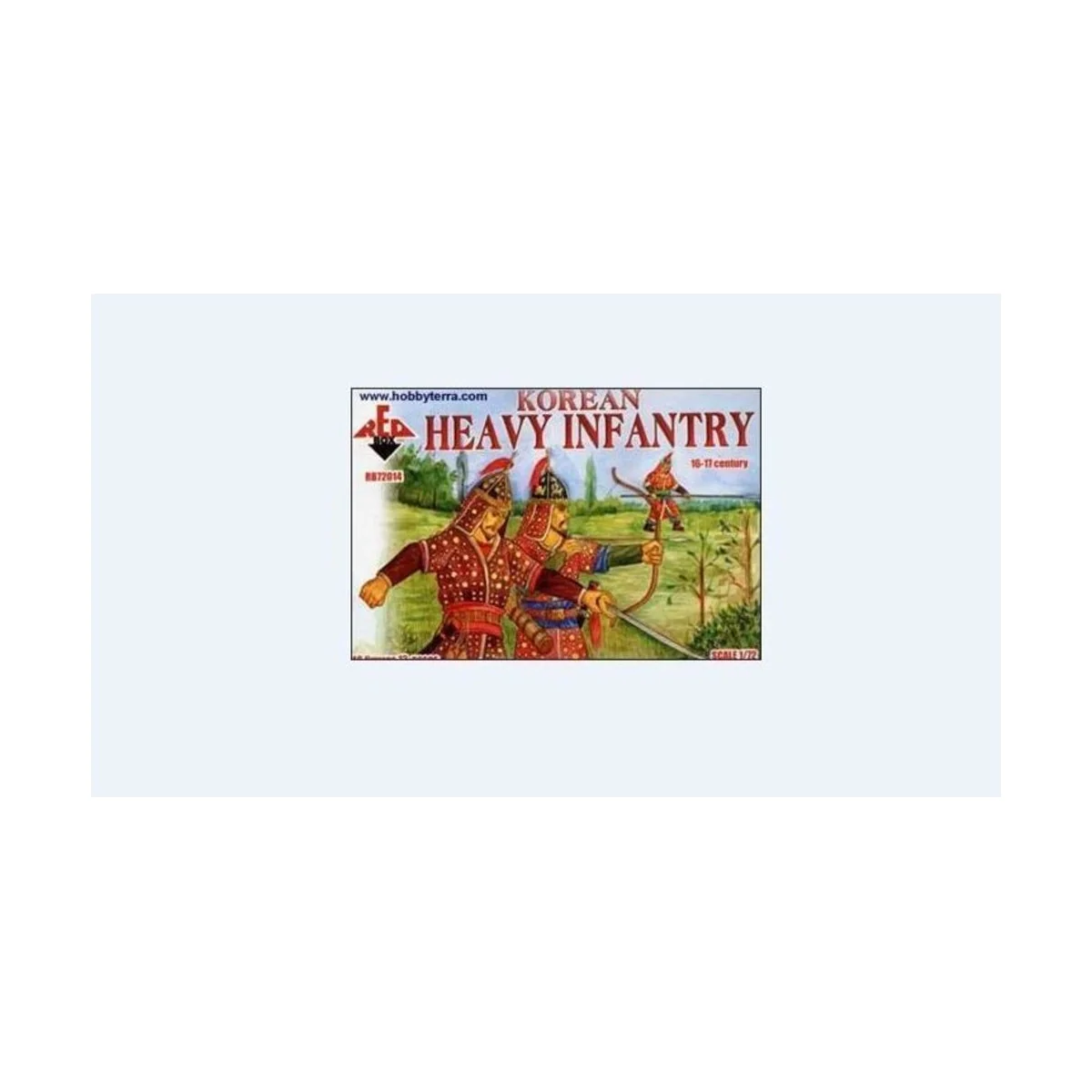 Korean heavy infantry, 16.-17. century - Red Box RB72014