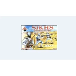 Sikhs, Boxer Rebellion 1900 - Red Box RB72021