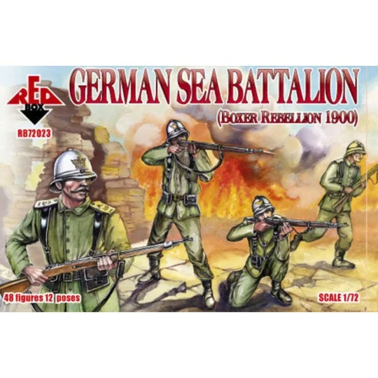 German sea battalion, Boxer Rebellion, 1/72 - Red Box RB72023