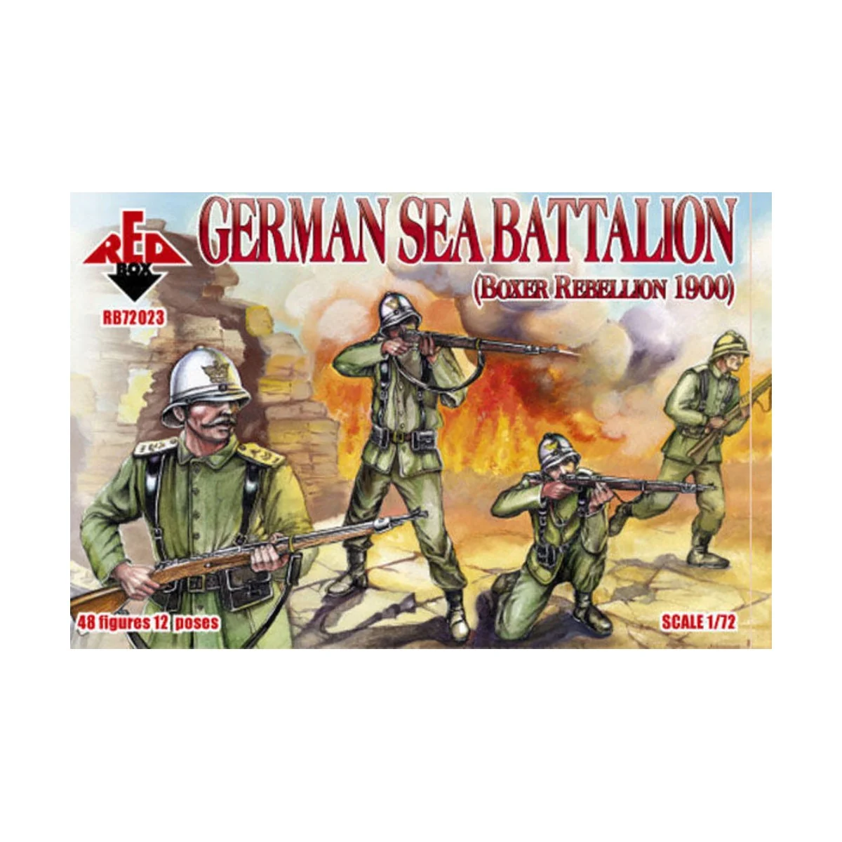 German sea battalion, Boxer Rebellion - Red Box RB72023