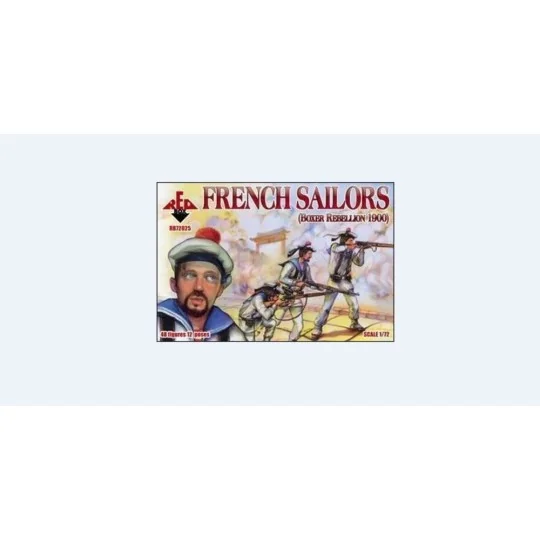 French sailors, Boxer Rebellion 1900 - Red Box RB72025