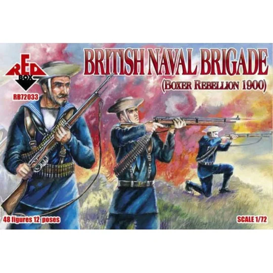 British naval brigade, Boxer Rebellion - Red Box RB72033