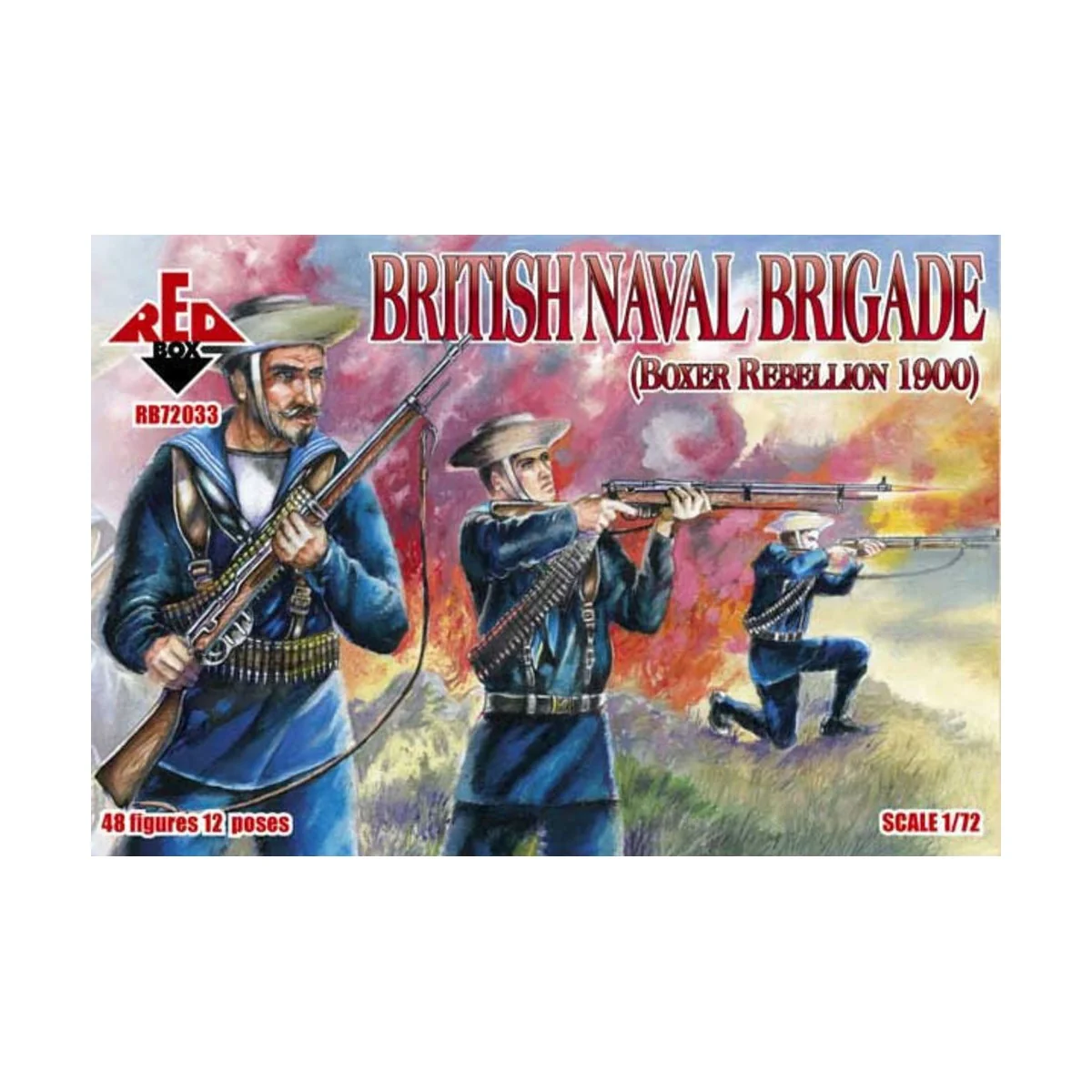 British naval brigade, Boxer Rebellion - Red Box RB72033