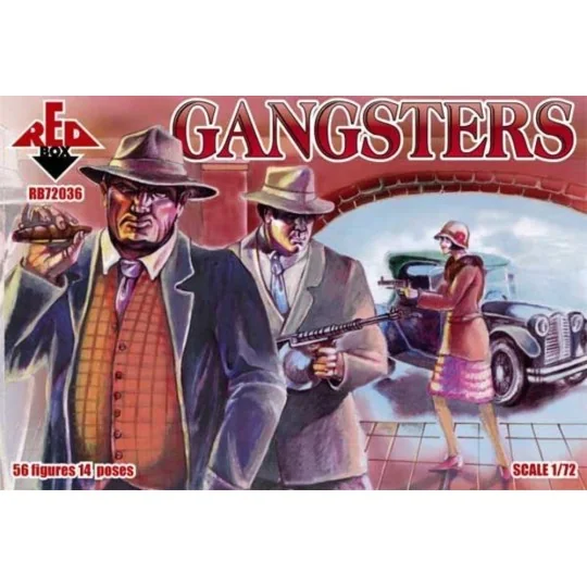 Gangsters, 1/72 - Red Box RB72036