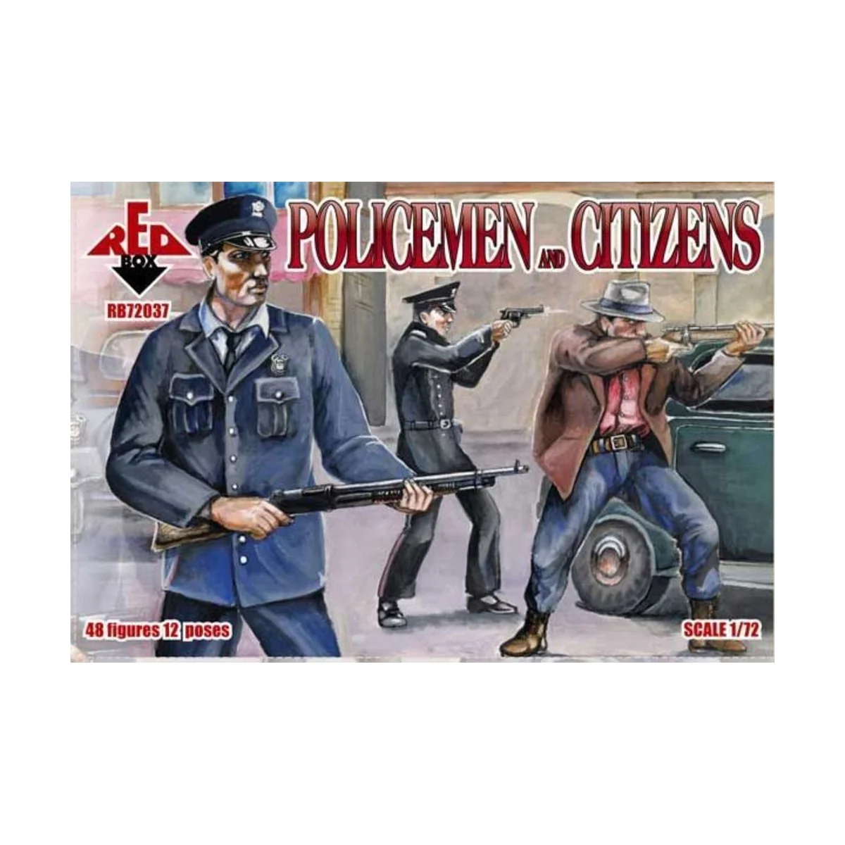 Policemen and citizens - Red Box RB72037