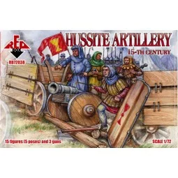 Hussite artillery, 15. century, 1/72 - Red Box RB72038
