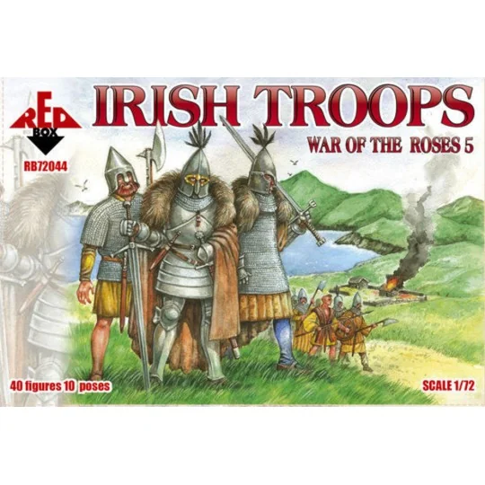 Irish troops, War of the Roses 5 - Red Box RB72044