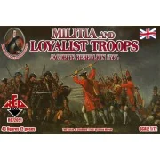 Militia+Loyalist Troops 1745, Jacobite R., 1/72 - Red Box RB72051