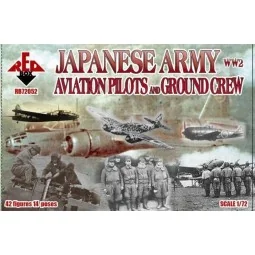 WW2 Japanese Army Aviation pilots a.grcr, 1/72 - Red Box RB72052