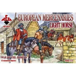 European mercenaries (light horse) War o - Red Box RB72054