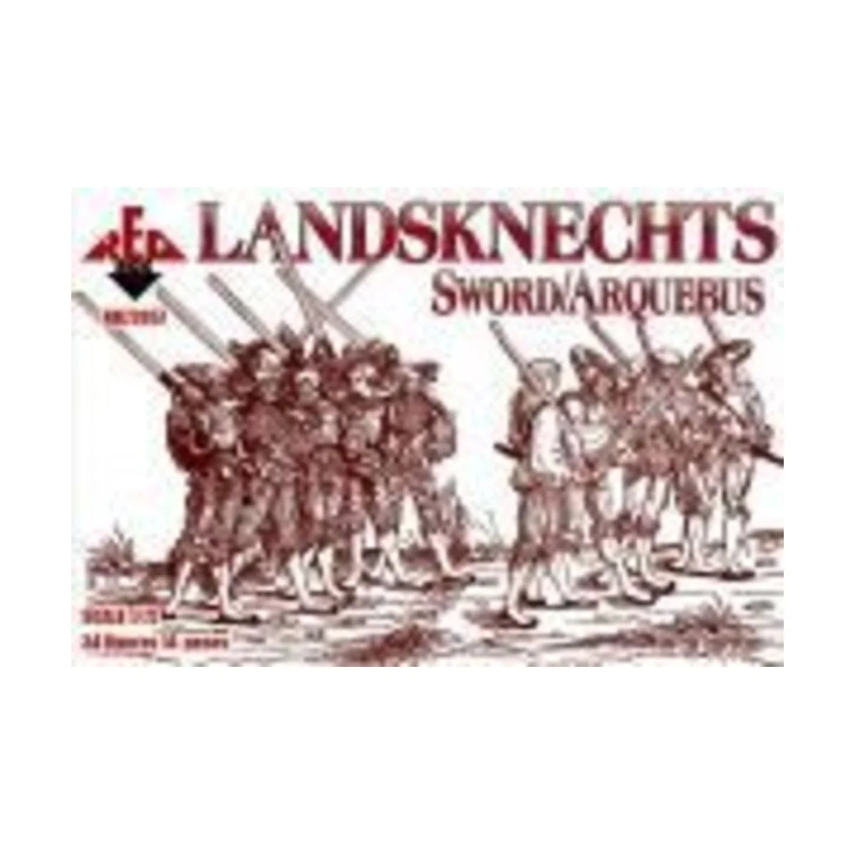 Landsknechts (Sword/Arquebus) 16th centu - Red Box RB72057