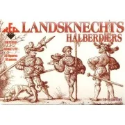 Landsknechts (Halberdiers), 16th century, 1/72 - Red Box RB72059 Landsknechts (Halberdiers), 16th century, 1/72 - Red Box RB72059