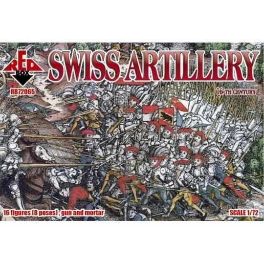 Swiss artillery, 16th century - Red Box RB72065