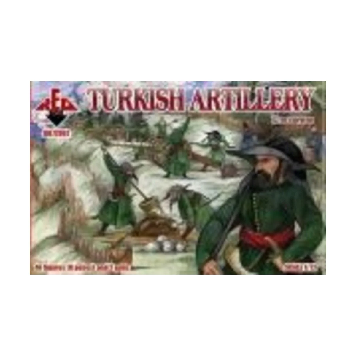 Turkish artillery, 17th century - Red Box RB72067