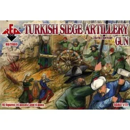 Turkish Siege Artillery GUN - Red Box RB72069