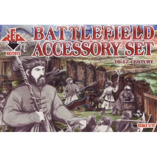 Battlefield accessory set, 16th-17th cent, 1/72 - Red Box RB72073