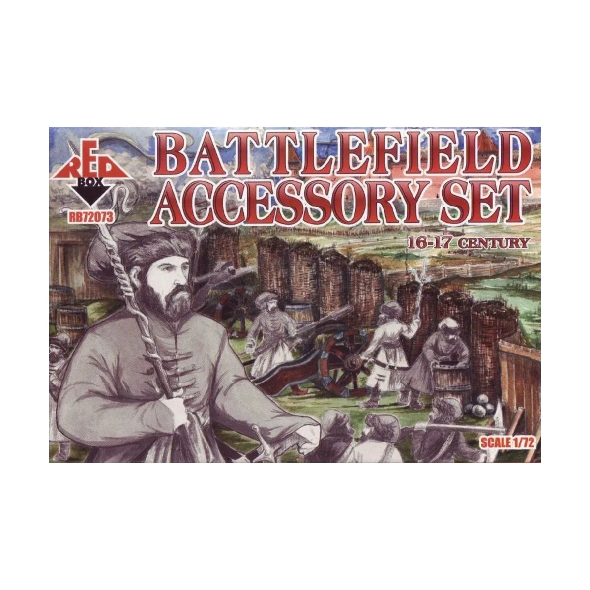 Battlefield accessory set,16th-17th cent - Red Box RB72073