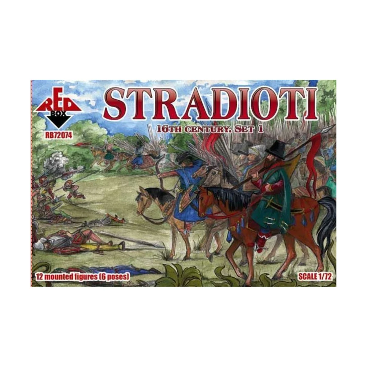 Stradioti, 16th century. Set 1, 1/72 - Red Box RB72074