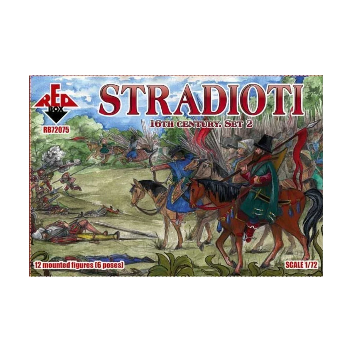 Stradioti, 16th century. Set 2, 1/72 - Red Box RB72075
