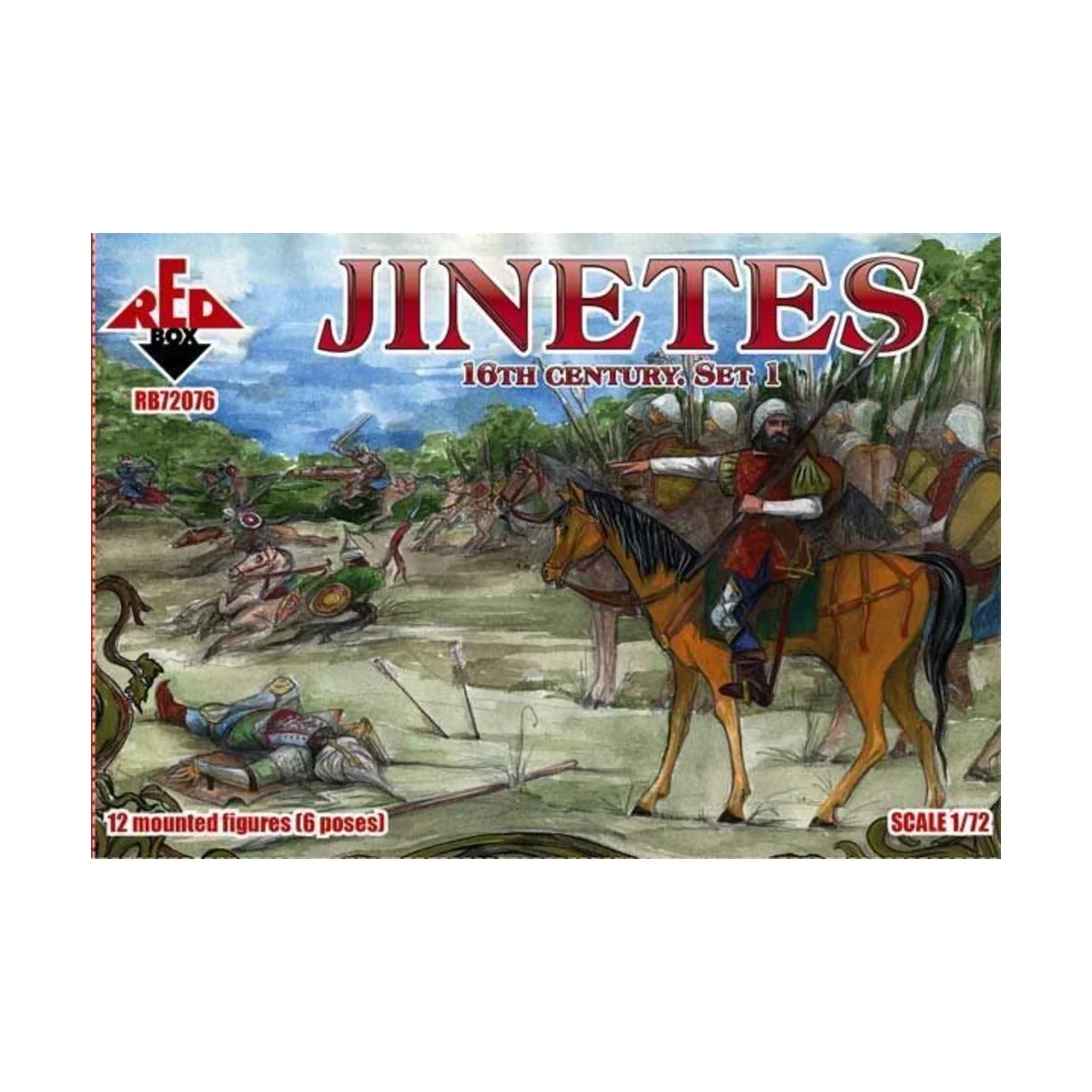 Jinetes, 16th century. Set 1, 1/72 - Red Box RB72076