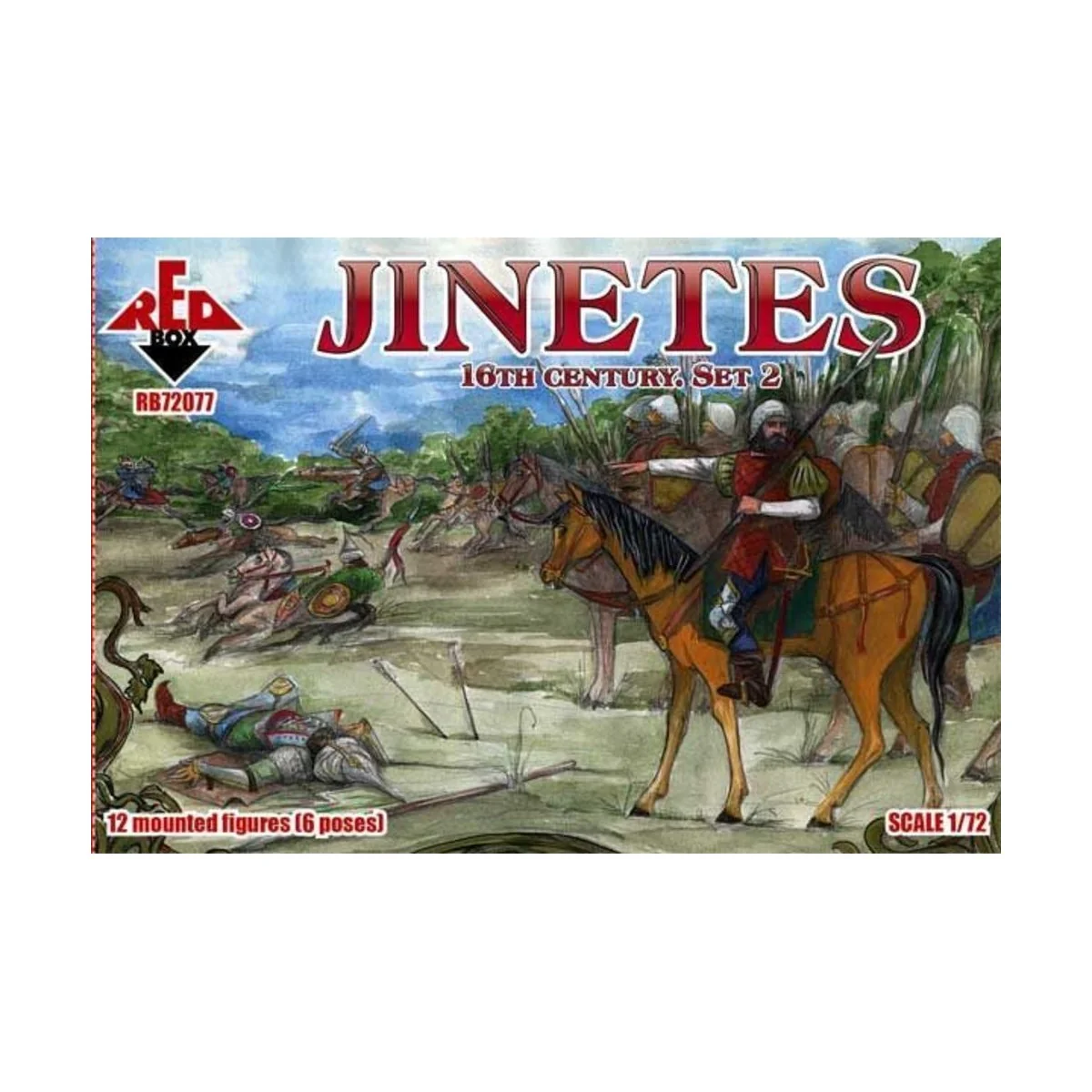 Jinetes, 16th century. Set 2, 1/72 - Red Box RB72077