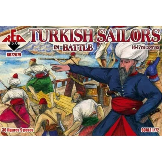 Turkish sailor in battle, 16-17th centur, 1/72 - Red Box RB72079