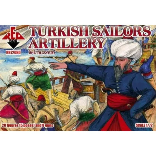 Turkish sailor artillery,16-17th century - Red Box RB72080