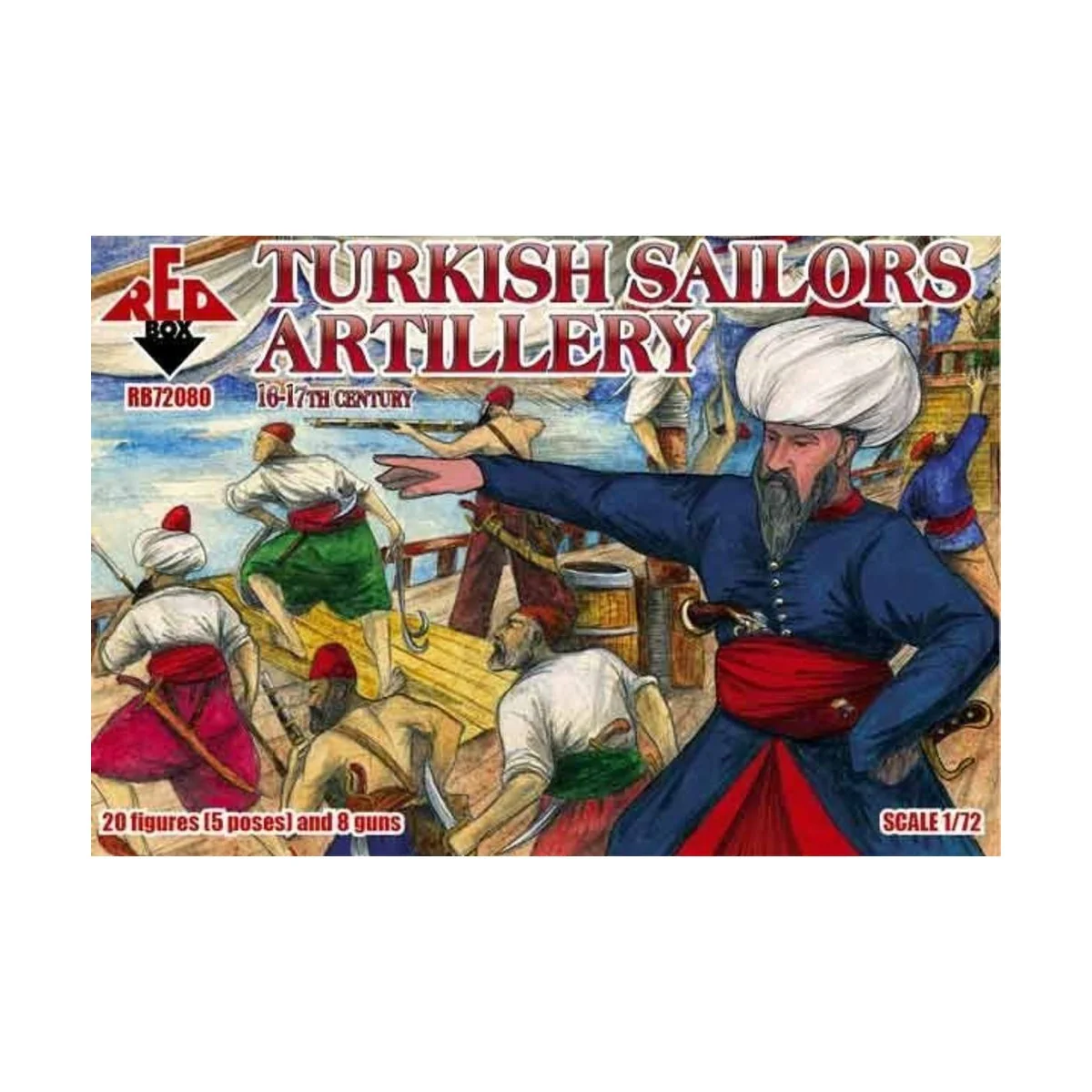 Turkish sailor artillery,16-17th century - Red Box RB72080