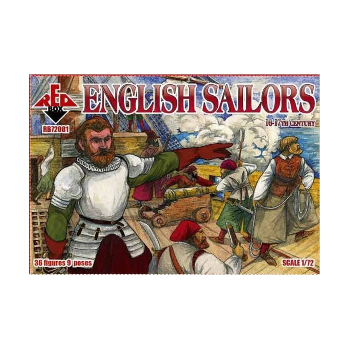 English sailor, 16-17th century, 1/72 - Red Box RB72081