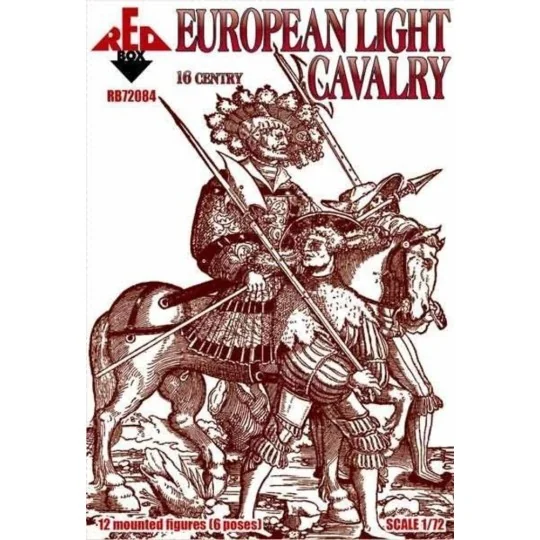 European cavalry,16th century,set 1 - Red Box RB72084