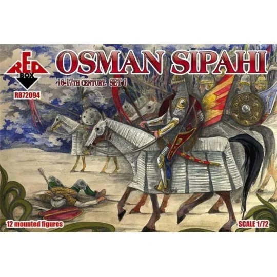 Osman Sipahi, 16-17th century, set 1, 1/72 - Red Box RB72094
