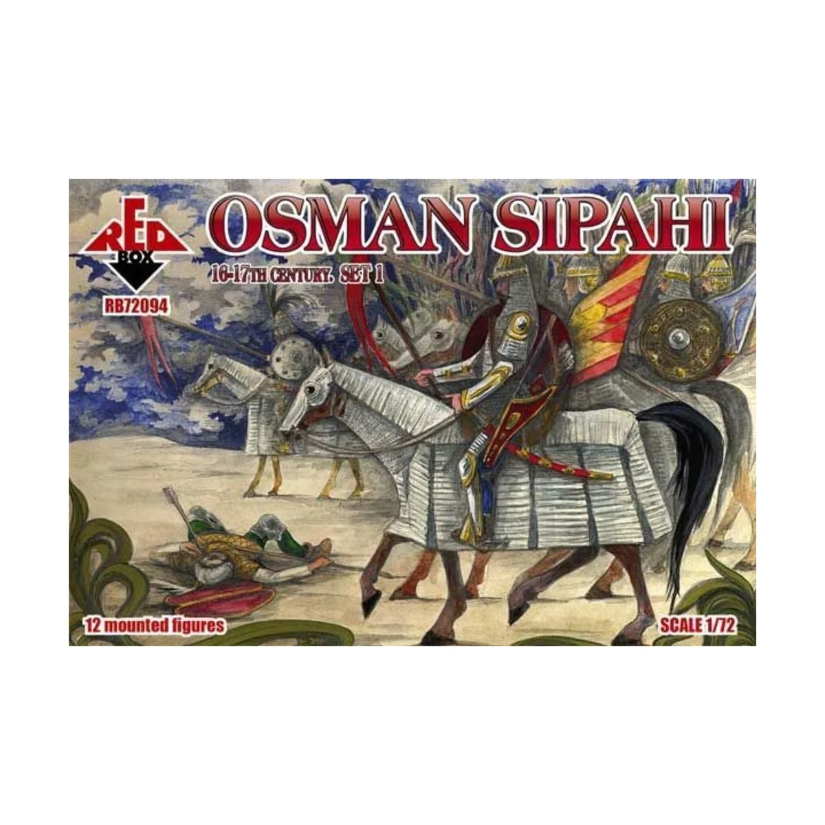 Osman Sipahi, 16-17th century, set 1, 1/72 - Red Box RB72094