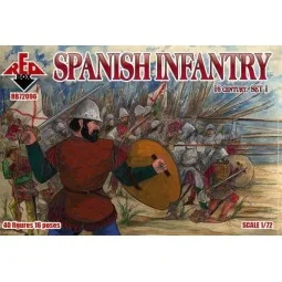 Spanish infantry, 16th century, set 1, 1/72 - Red Box RB72096