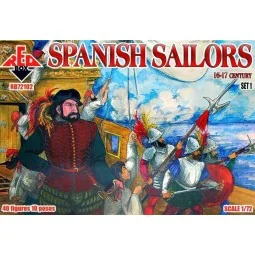 Spanish Sailors, 16-17th century, 1/72 - Red Box RB72102