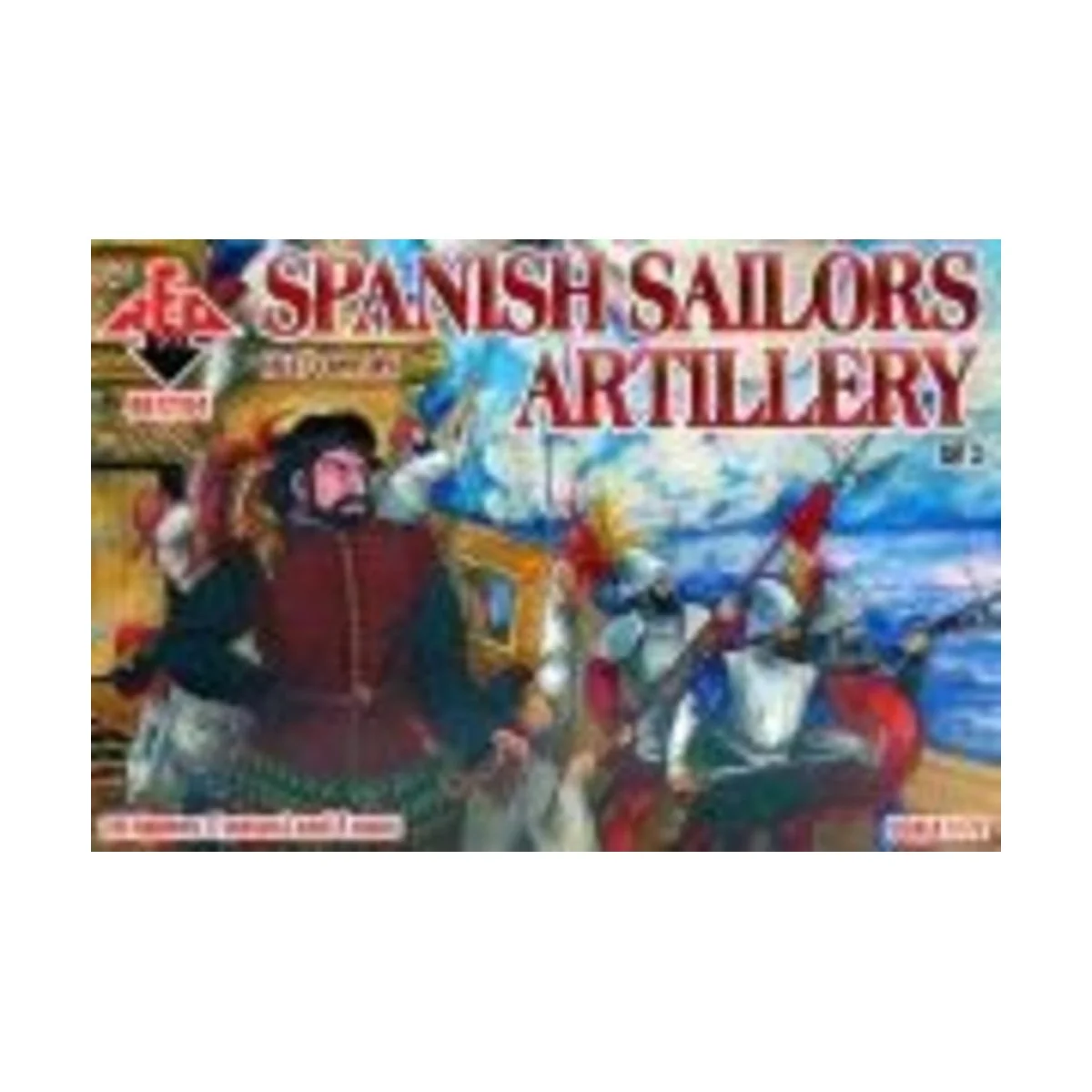 Spanish Sailor Artillery,16-17th century - Red Box RB72104