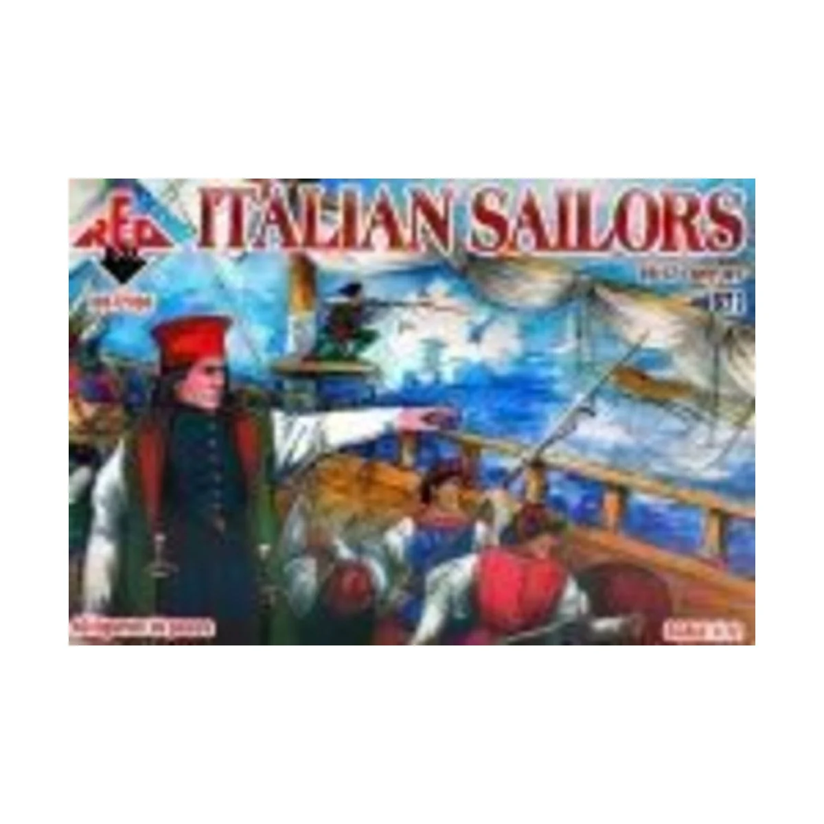 Italian Sailors,16-17th century,set 2 - Red Box RB72106