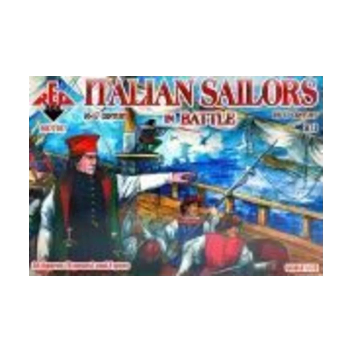 Italian Sailors in Battle, 16-17th centur set 3, 1/72 - Red Box RB7...