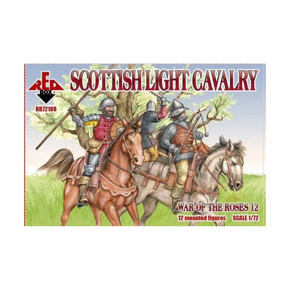 Scottish light cavalry,War o.the Roses12 - Red Box RB72108