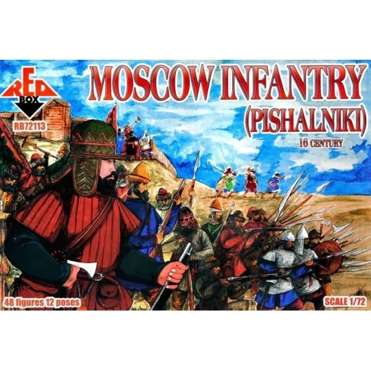 Moscow Infantry (pishalniki) 16 century - Red Box RB72113