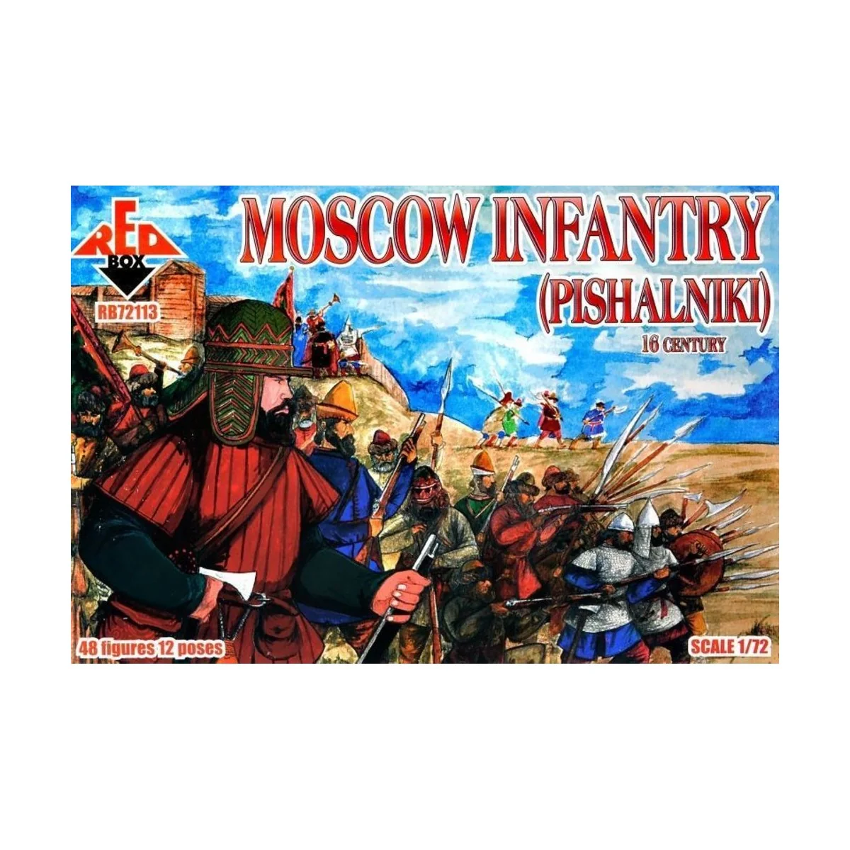Moscow Infantry (pishalniki) 16 century - Red Box RB72113