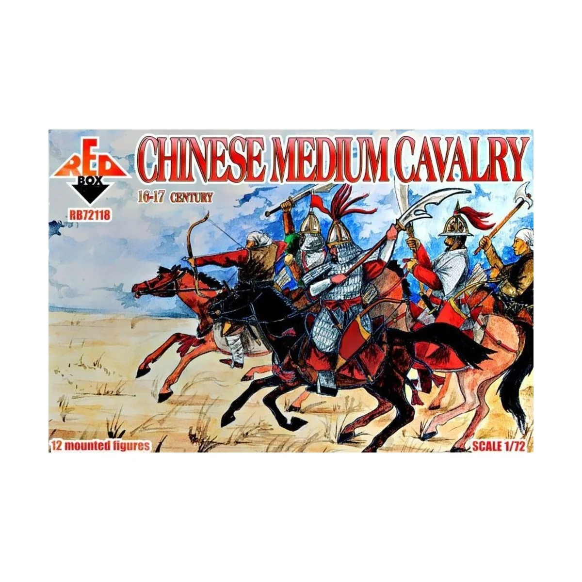 Chinese medium cavalry, 16-17th century - Red Box RB72118