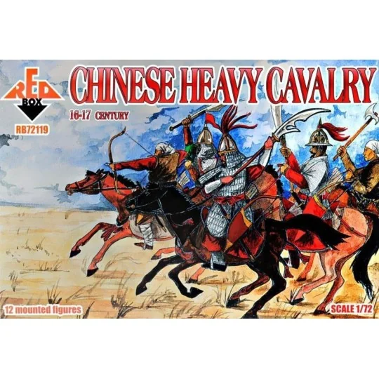 Chinese heavy cavalry, 16-17th century, 1/72 - Red Box RB72119