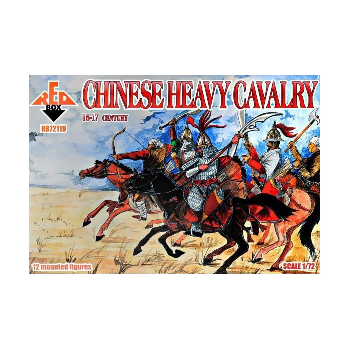 Chinese heavy cavalry, 16-17th century - Red Box RB72119