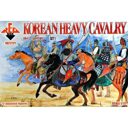 Korean heavy cavalry,16-17th centurySet1 - Red Box RB72121