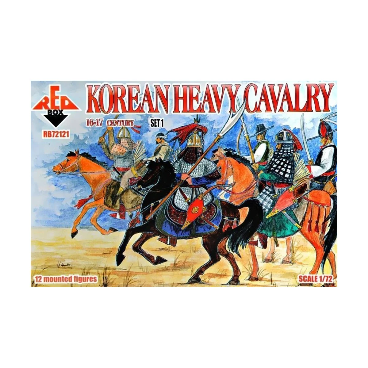 Korean heavy cavalry,16-17th centurySet1 - Red Box RB72121