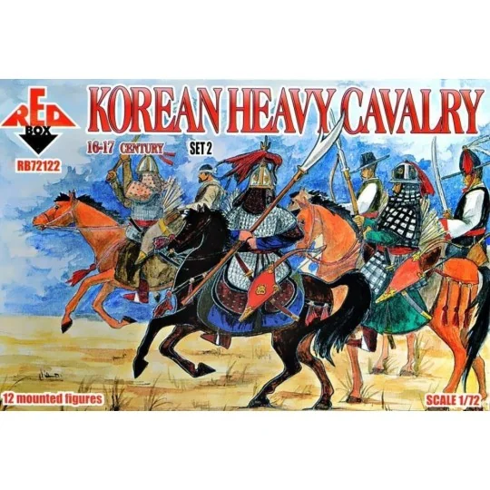Korean heavy cavalry,16-17th centurySet2 - Red Box RB72122