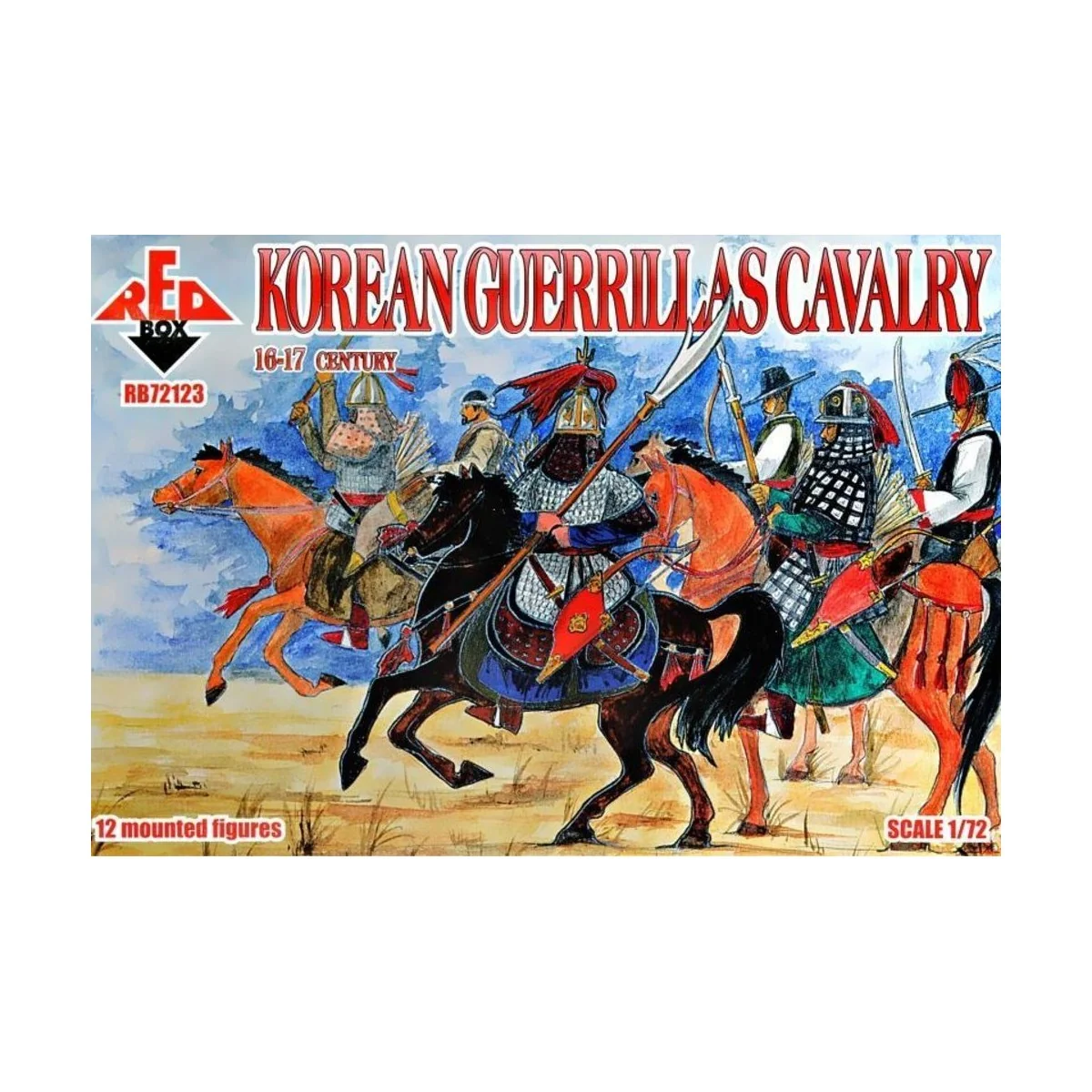 Korean guerrillas cavalry,16-17th centur - Red Box RB72123