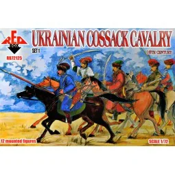 Ukrainian Cossack cavalry,16th century, set 1 - Red Box RB72125