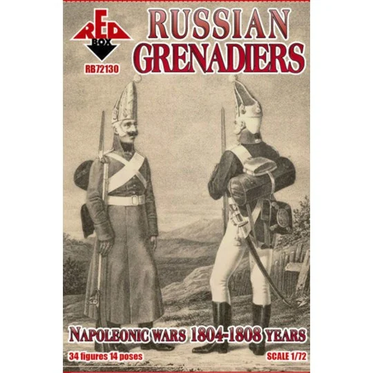 Russian grenadiers, 1804-1808 - Red Box RB72130