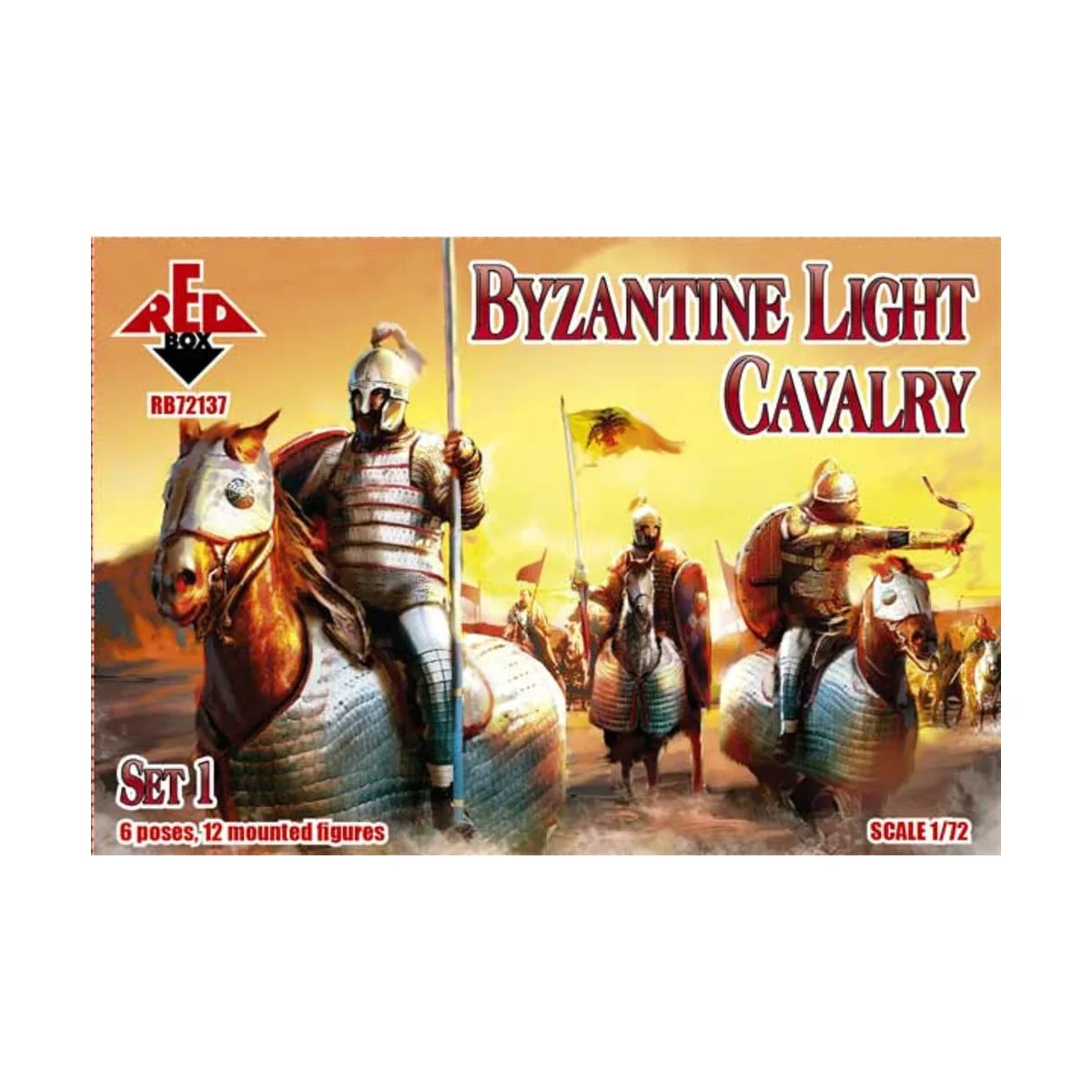Byzantine Light Cavalry. Set1, 1/72 - Red Box RB72137